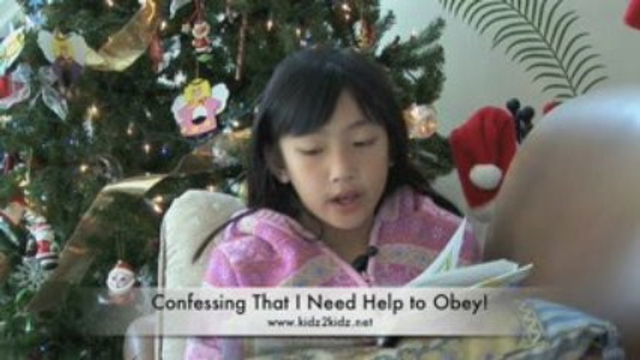 Kidz2Kidz Prayer 23: Confessing That I Need Help to Obey!