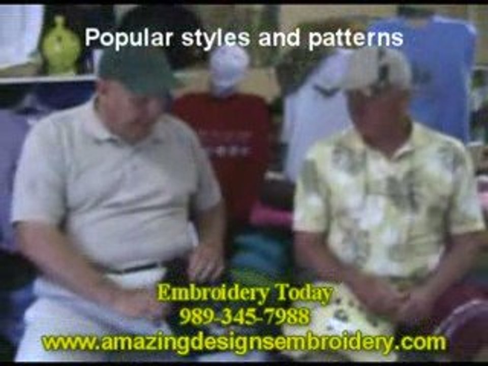 Hat Embroidery Tawas Michigan