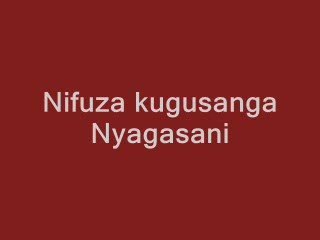 Kizito Mihigo - Nifuza kugusanga Nyagasani