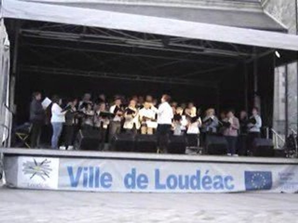 chorale fête de la musique Loudéac