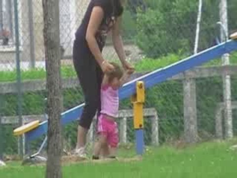 April en vacances chez mamie