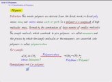 CBSE (Chemistry): Polymers - Classification of Polymers (htt