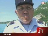 La gendarmerie sur le lac d'Annecy