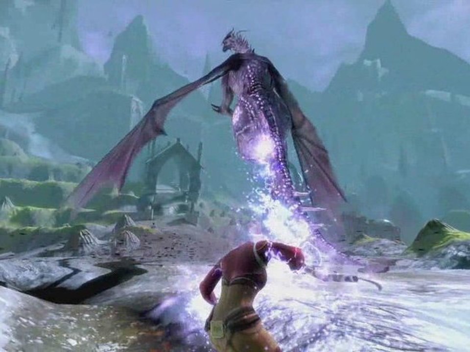 Dragon Age Origins : dragon fight