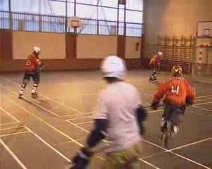 Roller hockey Annecy - Olivier,MC,Richard