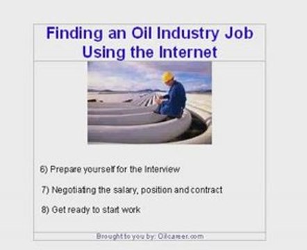 Offshore oil rig jobs