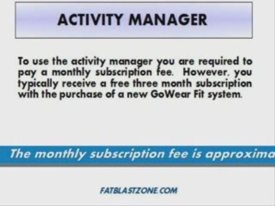GoWear Fit Review: Track Daily Calories Burned