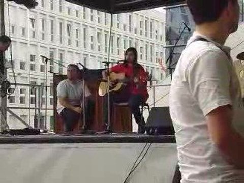 Me singing This is me in my High school