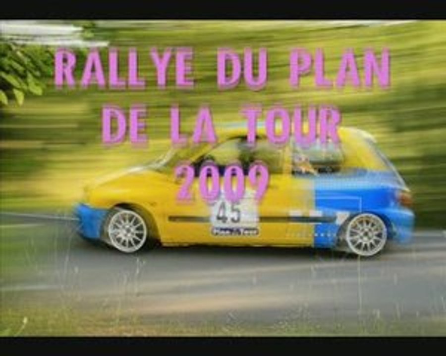 Rallye du plan de la tour 2009 en photos