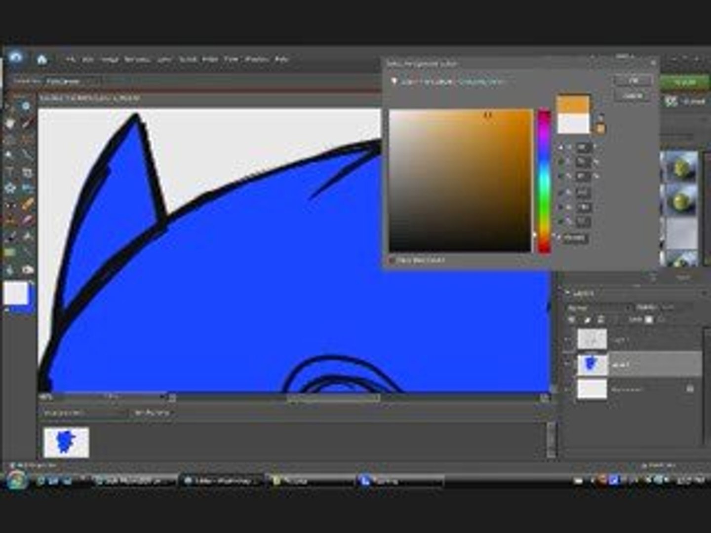How to draw and color in my chibi style