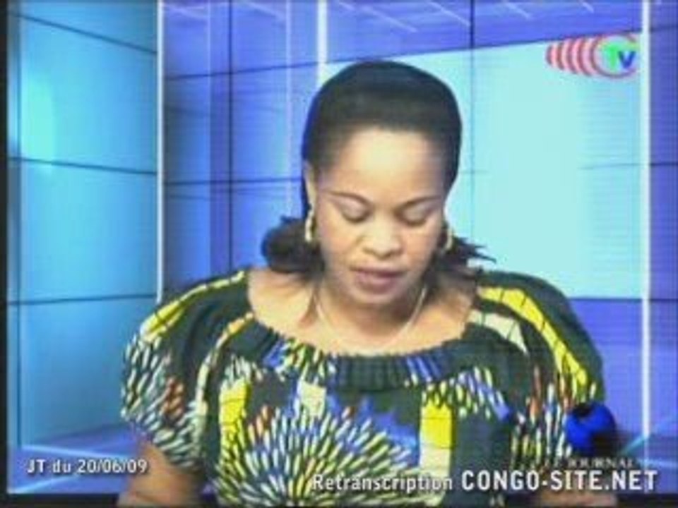 Nouveau générique du JT de Télé-Congo et nouveau logo