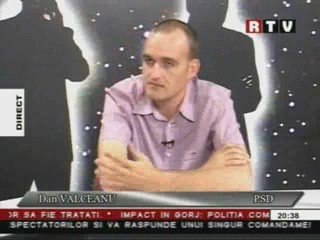 Presedintele TSD Gorj  la RTV