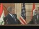 Shoes Hurled at Bush in Iraq Press Conference