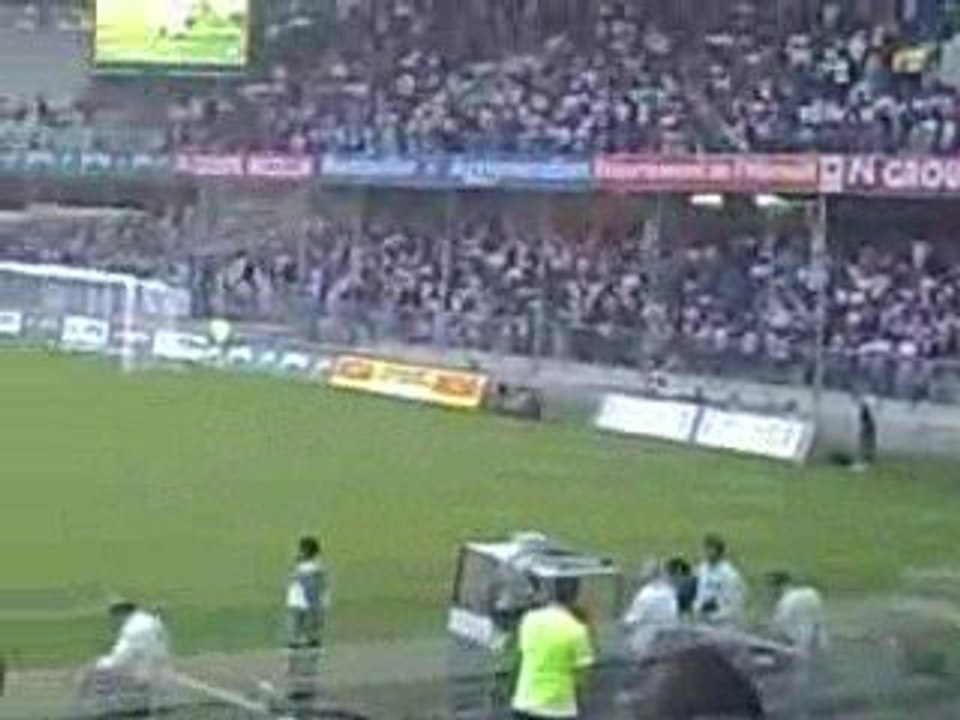 Montpellier Strasbourg vendredi 29 Mai 2009. 1er but