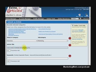 How to Post Ezine Articles