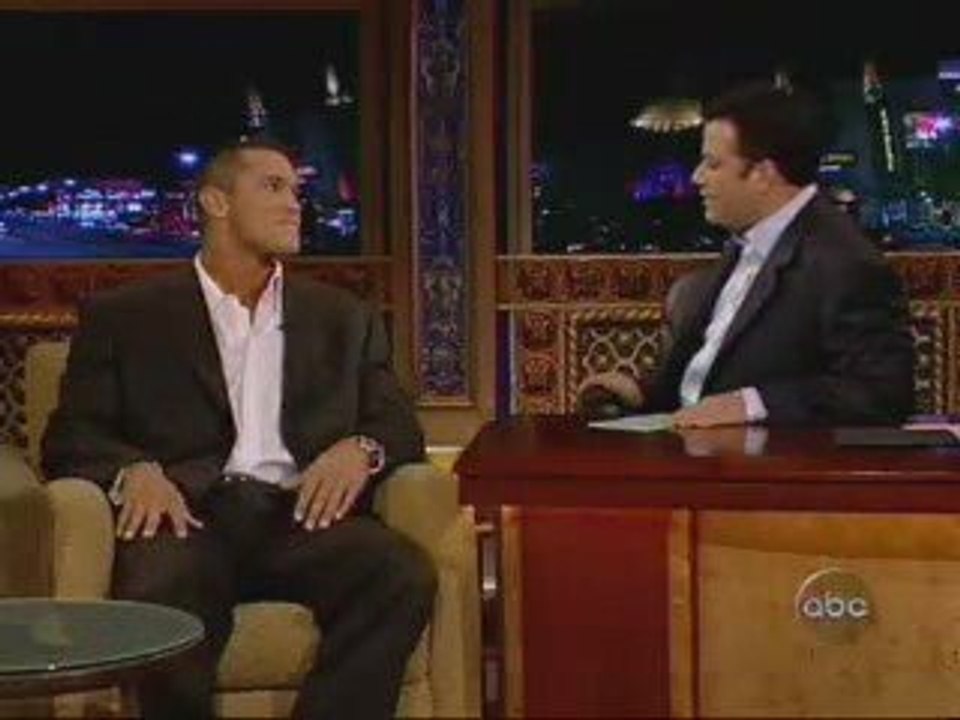 Randy Orton on jimmy kimmel live