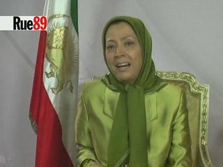 Mariyam Radjavi répond à Rue
