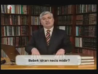 Bebek idrarı necis midir