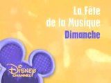 La Fête de la Musique sur Disney Channel France - Juin 2009