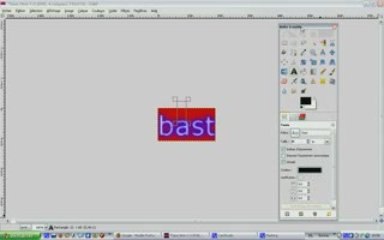 tuto effet neon sur GIMP