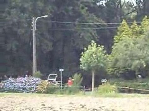 sortie d'Alex Bengué rallye ypres 2009