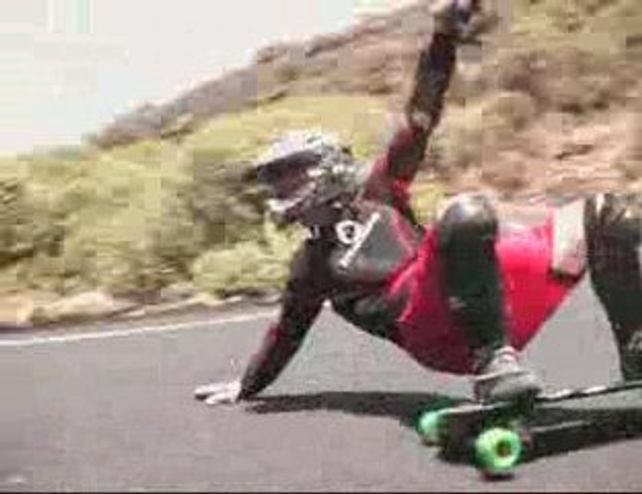 Freebord downhill riding garafia