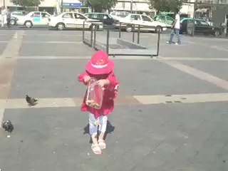 Maria na Praca da Figueira