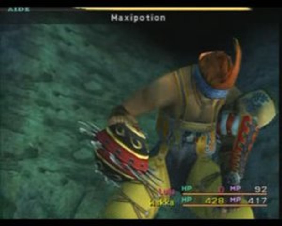 FF10 Wakka Solo - Yojimbo Purgateur 01-02-03 sans HP Extra
