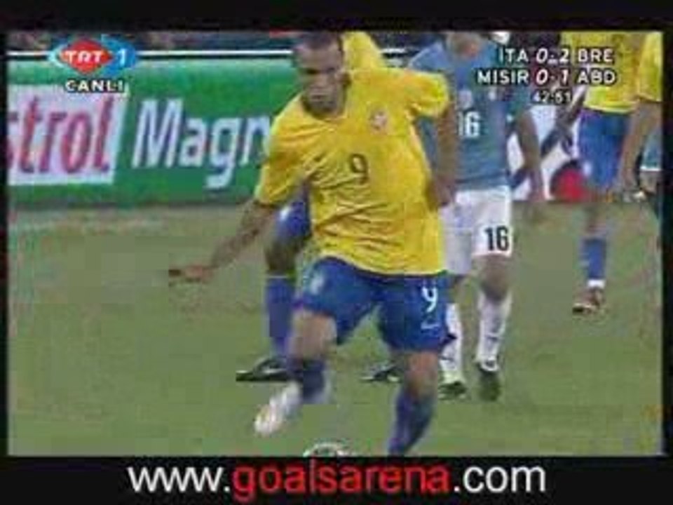 ITALY 0-2 BRAZIL FABIANO