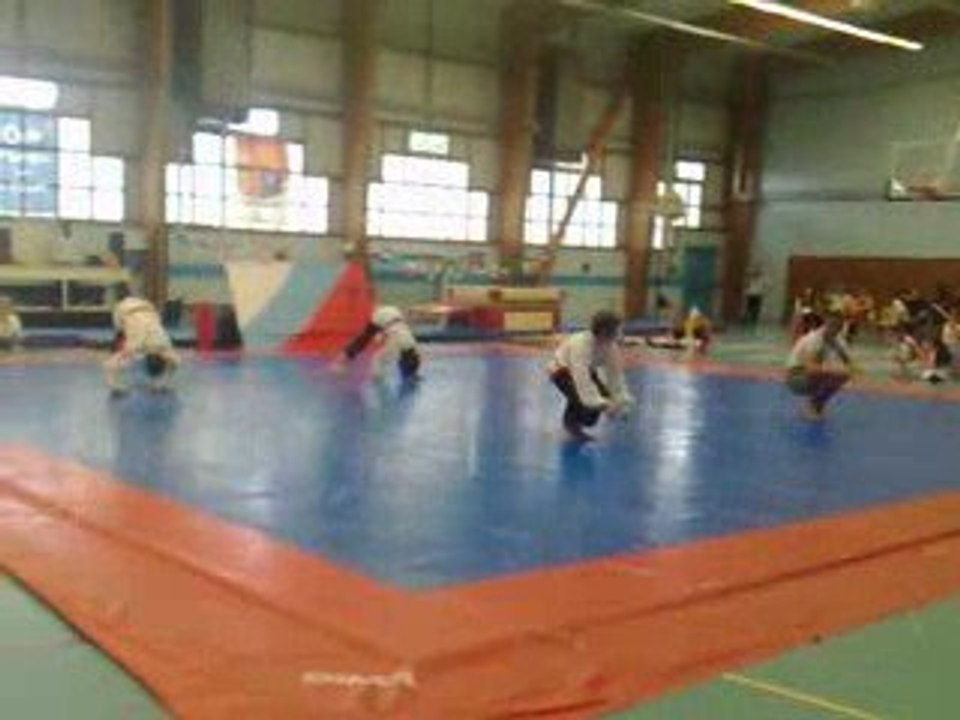 gymnastique sarah et feriel