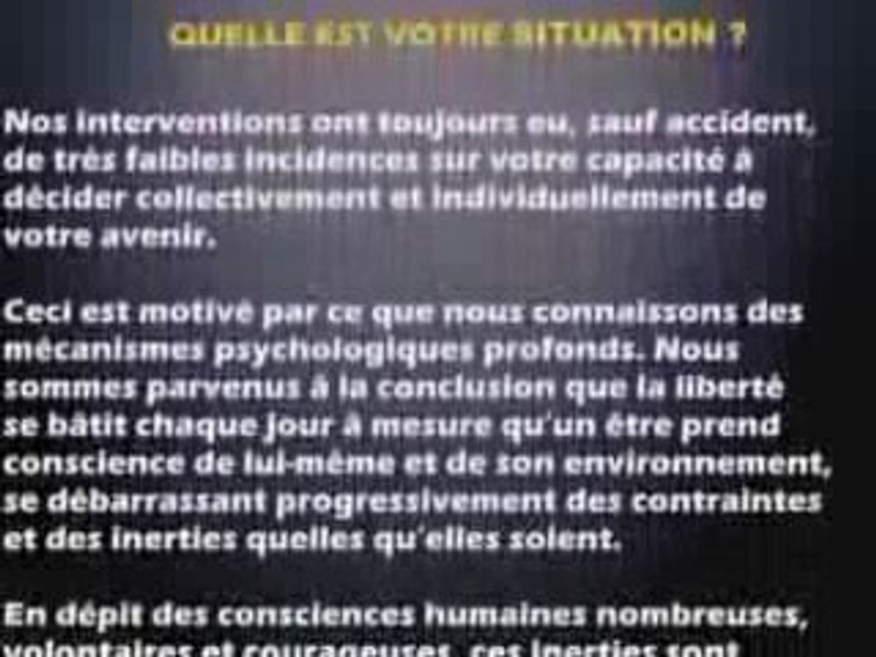 ◄◄◄ Le message d'un extraterrestre ►►► Part 1/3