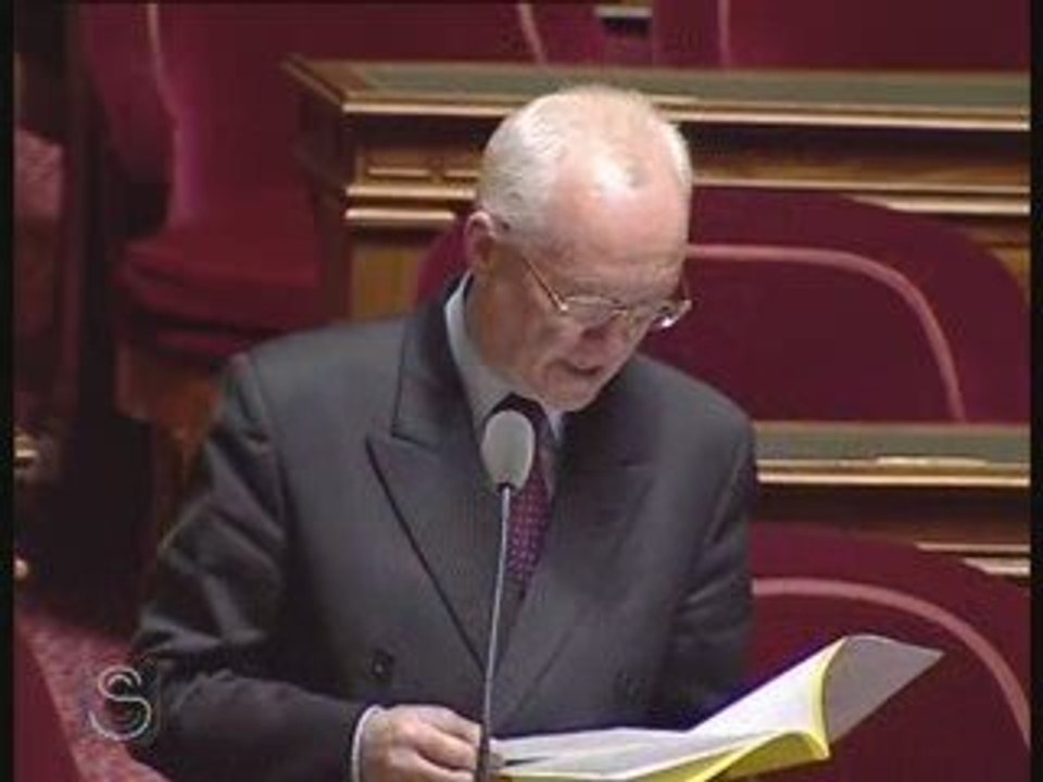 05.12.2008 Projet de loi de finances 2009. Edmond Hervré
