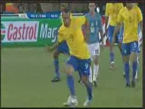 Brazil vs Italy 3-0 Confederations Cup 2009