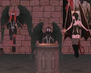 Angel in black - There.com music video