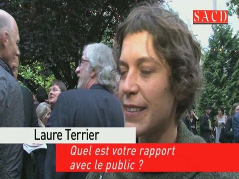 Laure Terrier : votre rapport avec le public ?