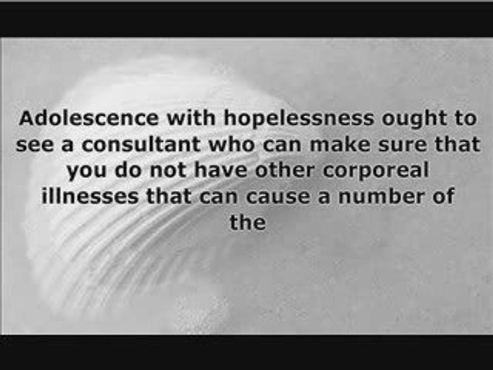 Depression In Teenagers - What To Look Out For
