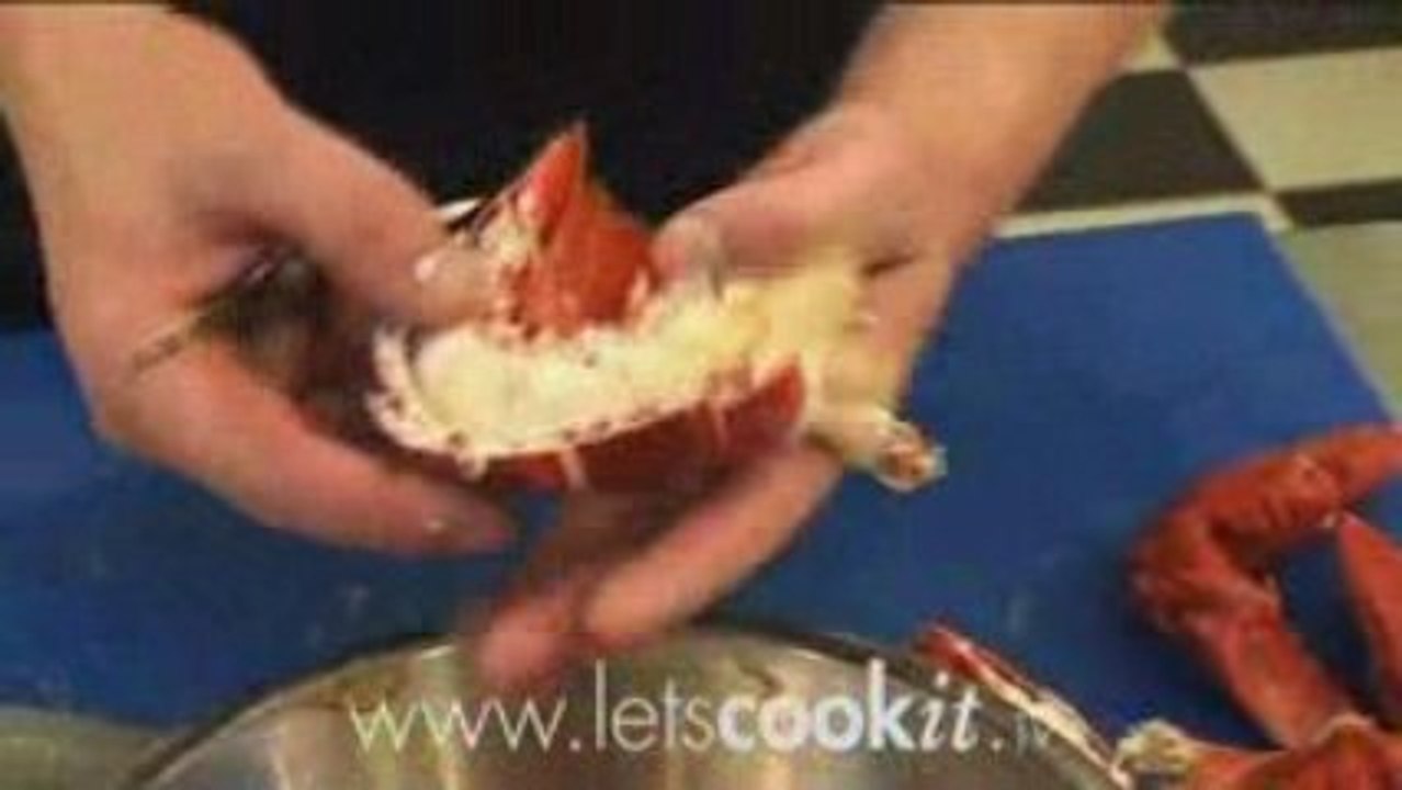 Kreeft versnijden: Een video van LetsCookit.Tv