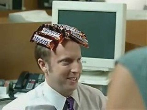 Snickers Bald Head Funny Ads