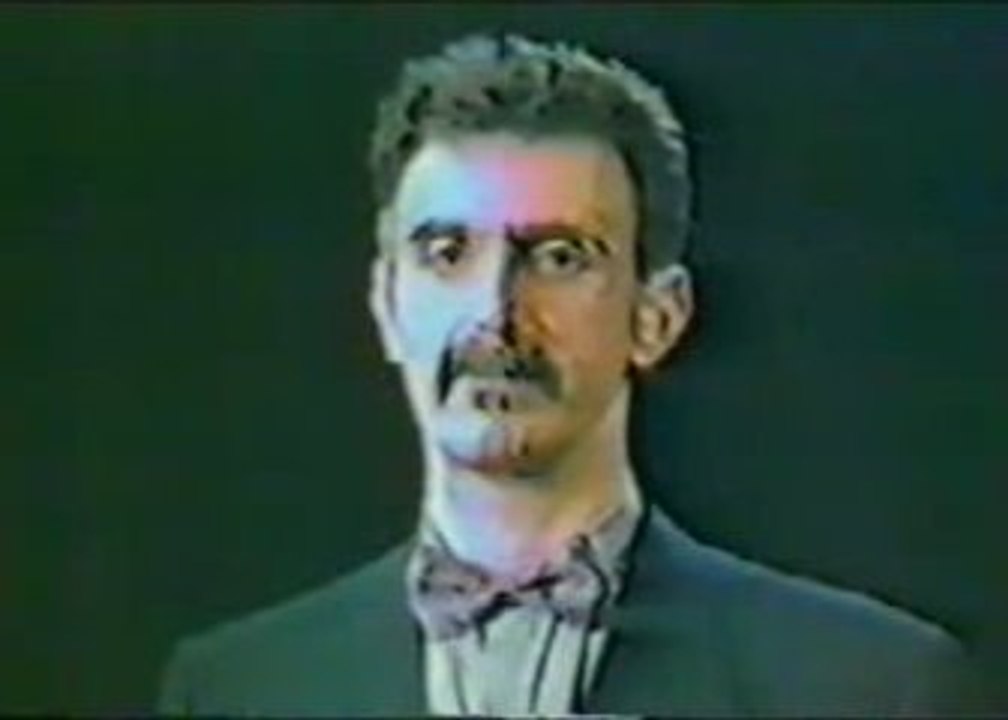Frank Zappa on CBS - 18.09.85