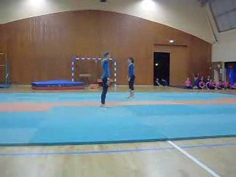 les écureils spectacle de gymnastique Elsie et Lucile