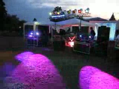 éclairage Fête de la musique Metz 2009