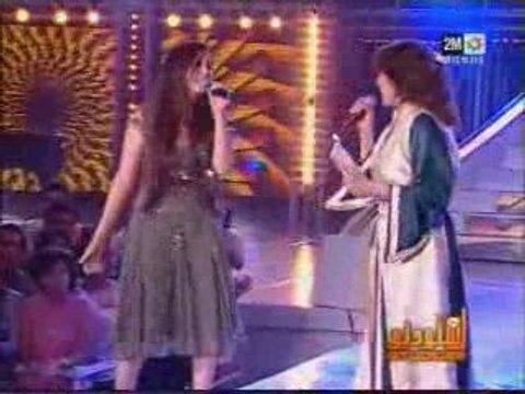 Naima Samih et les candidats studio 2M