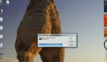 INTUOS3:  SETTING UP & INSTALLING