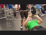 New York Close Grip EZ Bar Bench Press Fitness Video