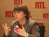Martine Aubry invitée de RTL (23/06/09)