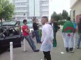 algerie zambie apres le match a oyonnax