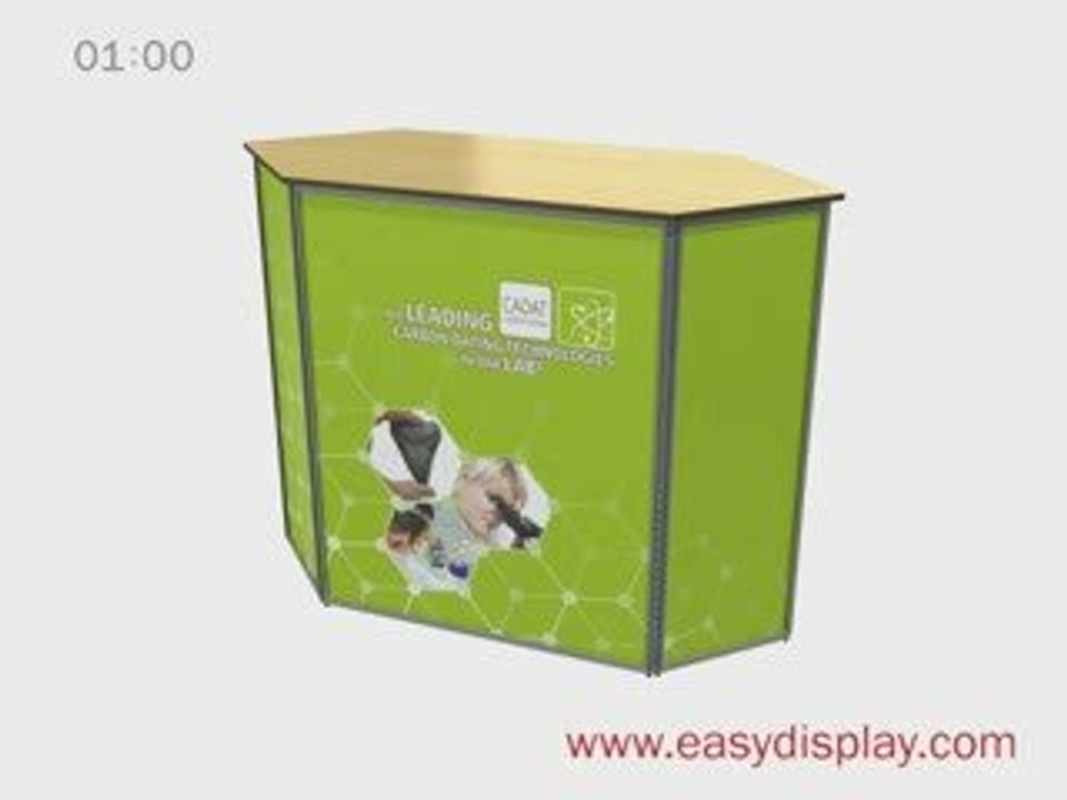 Anziehende informationsstelle infotheke