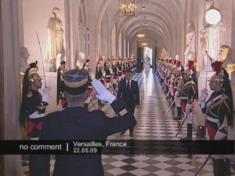 Nicolas Sarkozy à Versailles