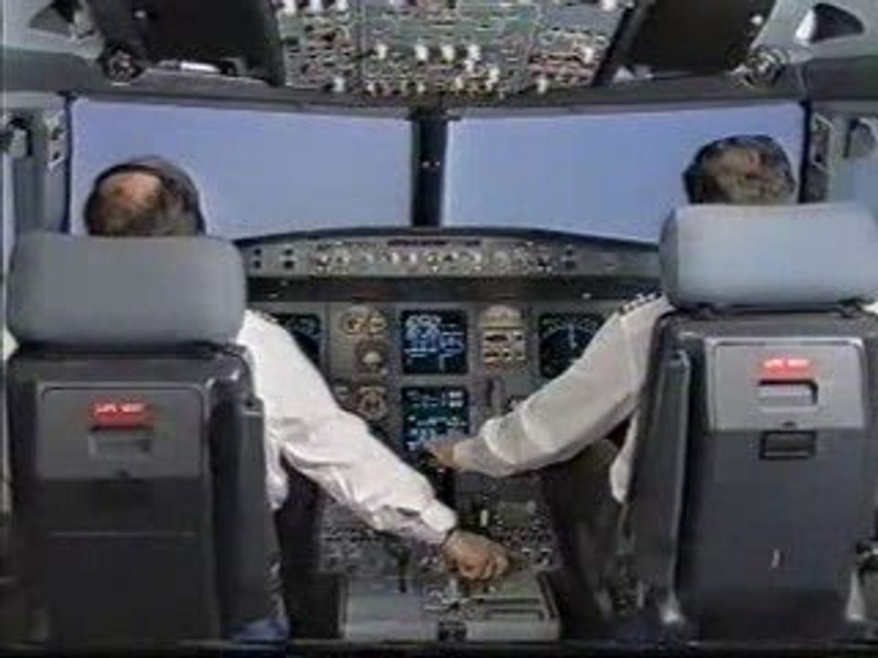 A320 Simulator Cat 3 B, approach & go around