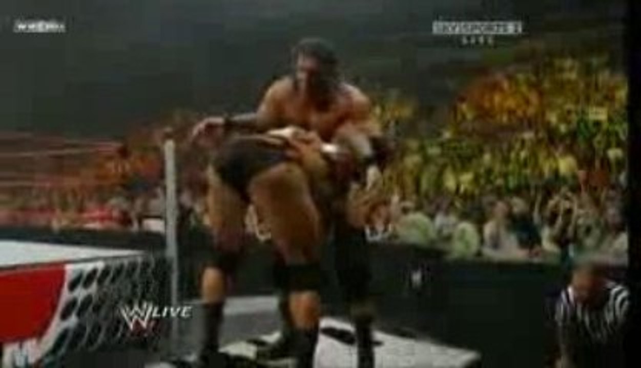 Triple H vs Orton Last Man Standing WWE championship 2/3